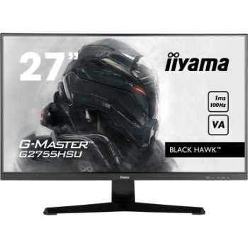 iiyama G-MASTER G2755HSU-B1 27"W LCD Full HD Gaming VA monitor komputerowy 68,6 cm (27") 1920 x 1080 px Czarny