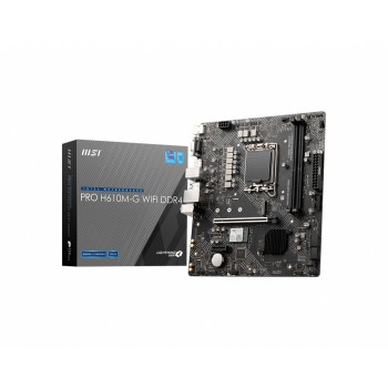 MSI PRO H610M-G WIFI DDR4 płyta główna Intel H610 LGA 1700 micro ATX