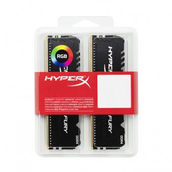 Pamięć Kingston HyperX FURY RGB HX432C16FB3AK2/32 (DDR4 DIMM, 2 x 16 GB, 3200 MHz, CL16)