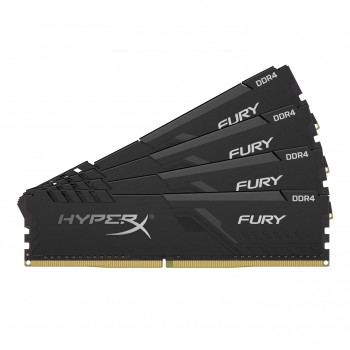 Zestaw pamięci Kingston HyperX FURY HX426C16FB3K4/64 (DDR4 DIMM, 4 x 16 GB, 2666 MHz, CL16)