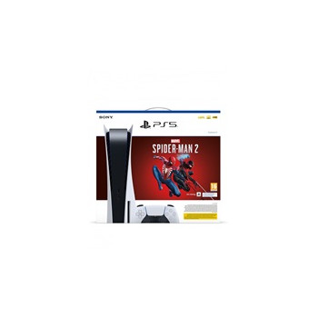 SONY PlayStation 5 825 GB - Bílá + Marvel’s Spider-Man 2