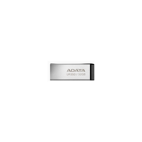 ADATA Flash Disk 32GB UR350, USB 3.2 Dash Drive, kov černá ADATA Flash Disk 32GB UR350, USB 3.2 Dash Drive, kov černá