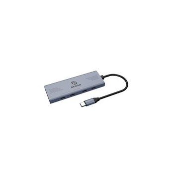 AKASA Hub USB-C na 4x USB-C, 10Gbps