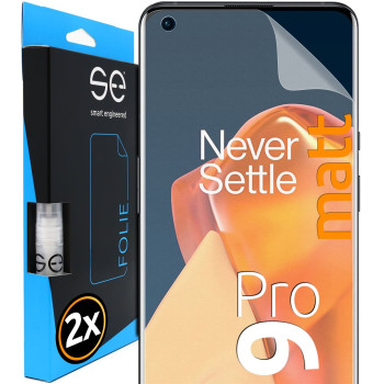 smart engineered 2x3D Screen Protector for OnePlus 9 Pro matte