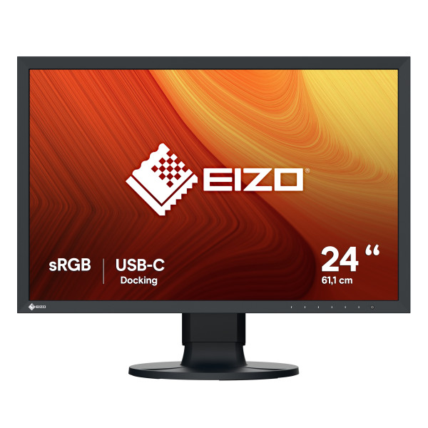 EIZO ColorEdge CS2400R monitor komputerowy 61,2 cm (24.1") 1920 x 1200 px WUXGA LCD Czarny EIZO ColorEdge CS2400R monitor komputerowy 61,2 cm (24.1") 1920 x 1200 px WUXGA LCD Czarny