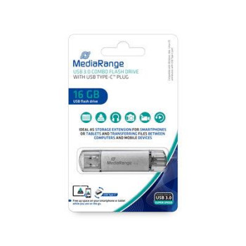 MEMORY DRIVE FLASH USB3 16GB/MR935 MEDIARANGE
