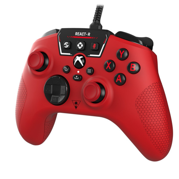 Turtle Beach React-R Czerwony USB Gamepad Analogowa Cyfrowa PC, Xbox One, Xbox Series S, Xbox Series X Turtle Beach React-R Czerwony USB Gamepad Analogowa Cyfrowa PC, Xbox One, Xbox Series S, Xbox Series X