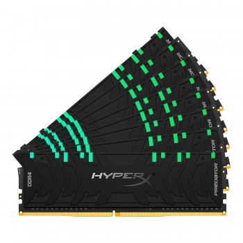 KINGSTON HyperX Predator RGB DDR4 8x32GB 3200MHz CL16 XMP