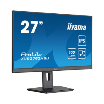 iiyama XUB2792HSU-B6 monitor komputerowy 68,6 cm (27") 1920 x 1080 px Full HD LED Czarny