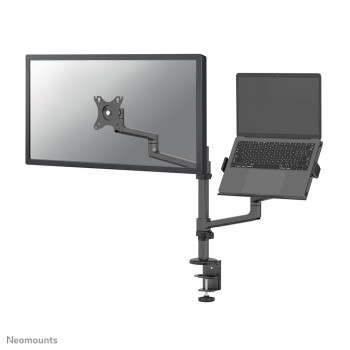Neomounts DS20-425BL2 stojak na laptop Ramię notebooka i monitora Czarny 43,9 cm (17.3")
