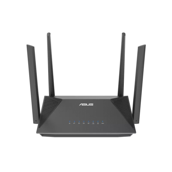 ASUS RT-AX52 AX1800 AiMesh router bezprzewodowy Gigabit Ethernet Dual-band (2.4 GHz 5 GHz) Czarny ASUS RT-AX52 AX1800 AiMesh router bezprzewodowy Gigabit Ethernet Dual-band (2.4 GHz 5 GHz) Czarny