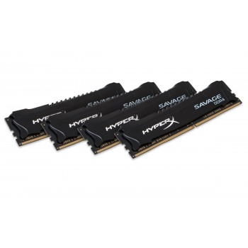 Pamięć Kingston HyperX SAVAGE HX428C14SBK4/16 (DDR4 DIMM, 4 x 4 GB, 2800 MHz)