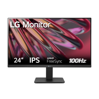 LG 24MR400-B.AEUQ monitor komputerowy 60,5 cm (23.8") 1920 x 1080 px Full HD LED Czarny