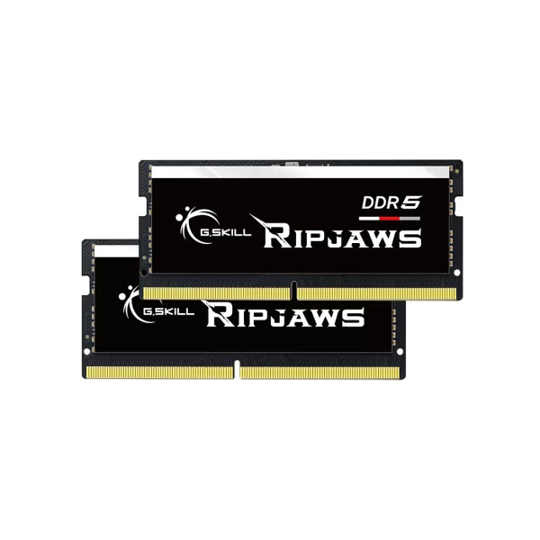 Pamięć SO-DIMM DDR5 64GB (2x32GB) Ripjaws 5600MHz 1,1V Pamięć SO-DIMM DDR5 64GB (2x32GB) Ripjaws 5600MHz 1,1V