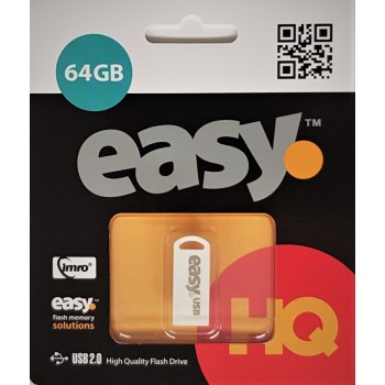 Pendrive IMRO EASY/64GB (64GB, USB 2.0, kolor biały)