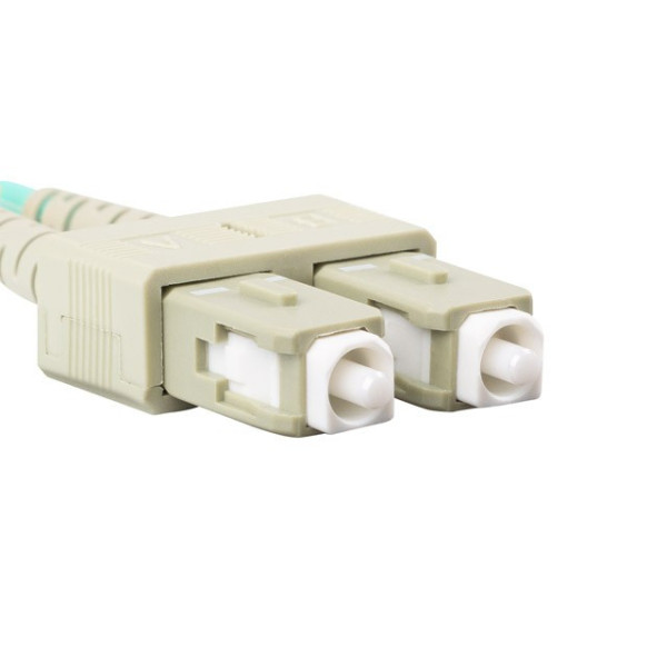 Patchcord światłowodowy mm lc/upc-sc/upc duplex 3.0mm om4 50/125 2m fioletowy Patchcord światłowodowy mm lc/upc-sc/upc duplex 3.0mm om4 50/125 2m fioletowy