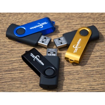 Pendrive IMRO AXIS/16GB USB (16GB, USB 2.0, kolor niebieski)