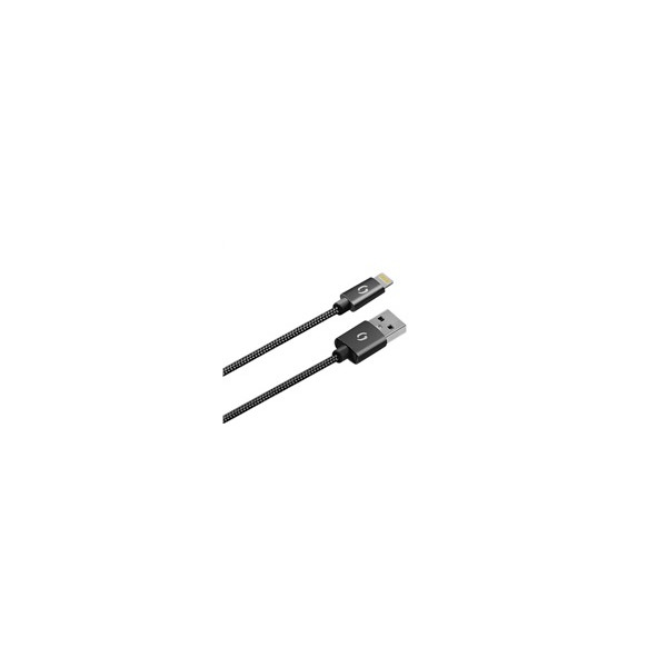 ALIGATOR chytrá síťová nabíječka 3.4 A, 2x USB, smart IC, kabel Lightning 2A, černá ALIGATOR chytrá síťová nabíječka 3.4 A, 2x USB, smart IC, kabel Lightning 2A, černá