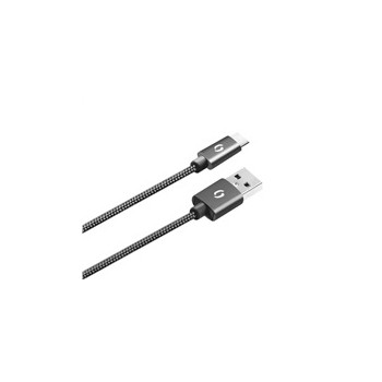ALIGATOR datový kabel PREMIUM 2A, USB-C, délka 2 m, černá