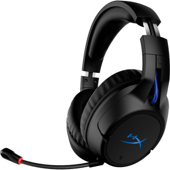 HyperX Cloud Flight – bezprzewodowy zestaw słuchawkowy do gier (czarno-niebieski) – PS5 PS4