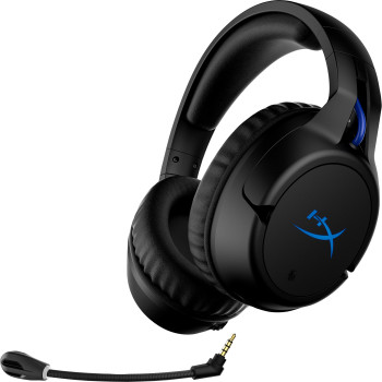 HyperX Cloud Flight – bezprzewodowy zestaw słuchawkowy do gier (czarno-niebieski) – PS5 PS4