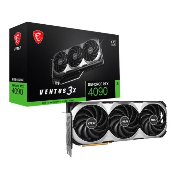 Karta graficzna RTX 4090 VENTUS 3X E 24G OC GDDR6X 384bit Karta graficzna RTX 4090 VENTUS 3X E 24G OC GDDR6X 384bit