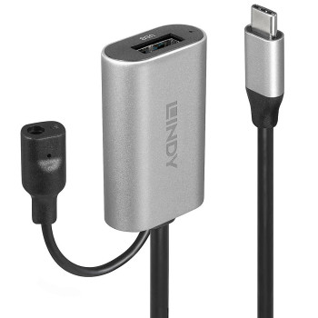 Lindy 43270 kabel USB 5 m USB 3.2 Gen 1 (3.1 Gen 1) USB C USB A Srebrny
