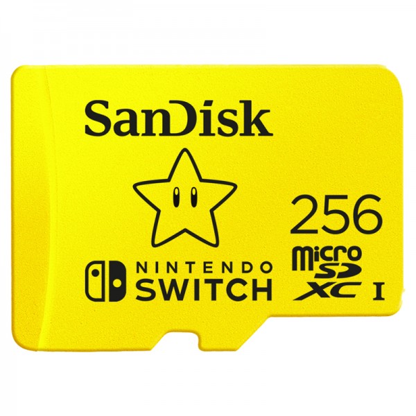 SANDISK NINTENDO SWITCH mSDXC 256 GB V30 UHS-I U3 SANDISK NINTENDO SWITCH mSDXC 256 GB V30 UHS-I U3