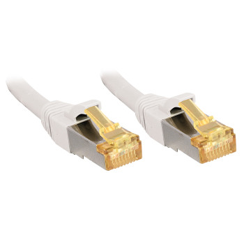 Lindy 47321 kabel sieciowy Biały 0,5 m Cat7 S FTP (S-STP)