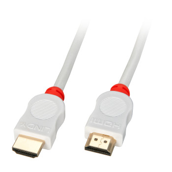 Lindy 41412 kabel HDMI 2 m HDMI Typu A (Standard) Czerwony, Biały