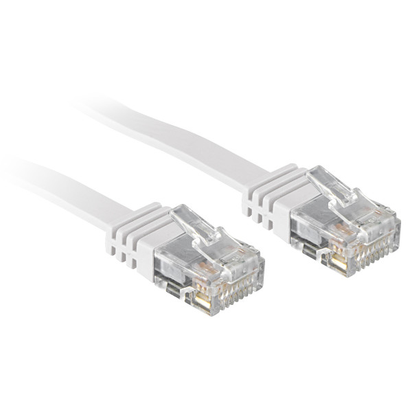 Lindy 2m Cat.6 kabel sieciowy Biały Cat6 Lindy 2m Cat.6 kabel sieciowy Biały Cat6