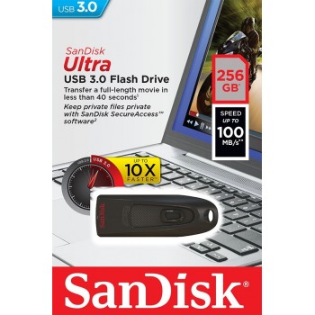 Pendrive Ultra USB 3.0 256GB 100MB/s