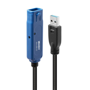 Lindy 43361 kabel USB 20 m USB 3.2 Gen 1 (3.1 Gen 1) USB A Czarny