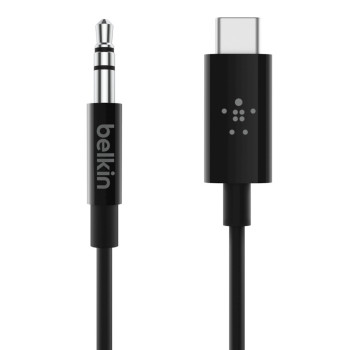 Belkin RockStar™ 3.5mm Audio Cable with USB-C™ Connector kabel audio USB C Czarny