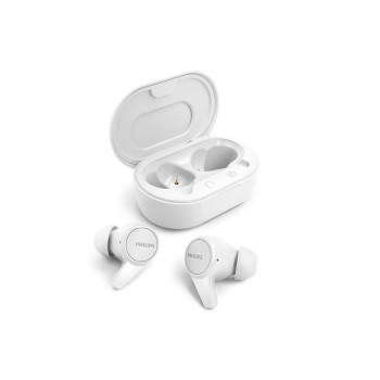 Philips 1000 series TAT1207WT 00 słuchawki zestaw słuchawkowy Bezprzewodowy Douszny Bluetooth Biały