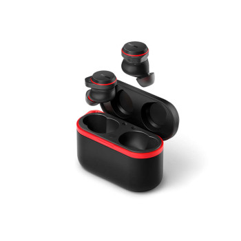 Philips TAA7507BK 00 słuchawki zestaw słuchawkowy Bezprzewodowy Douszny Połączenia muzyka Bluetooth Czarny, Czerwony