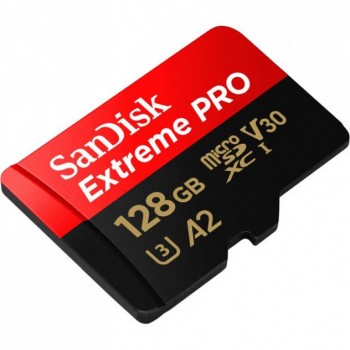Karta pamięci SanDisk EXTREME PRO SDSQXCY-128G-GN6MA (128GB, Class 10, Class U3, V30, Karta pamięci)