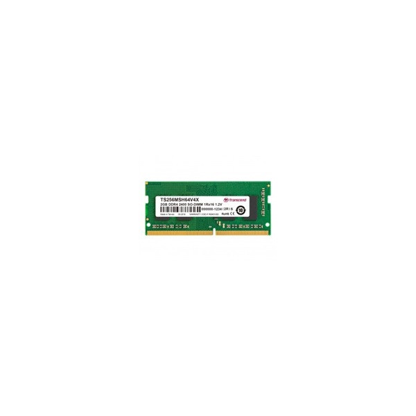 TRANSCEND SODIMM DDR4 2GB 2400MHz 1Rx16 CL17 TRANSCEND SODIMM DDR4 2GB 2400MHz 1Rx16 CL17