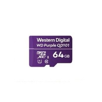 Karta pamięci WD Purple microSDXC WDD064G1P0C (64GB, Class 10, Class U1)