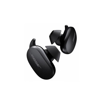Bose QuietComfort Earbuds bezdrátová sluchátka, True Wireless, IPX4, dotekové ovládání, technologie StayHear, černá