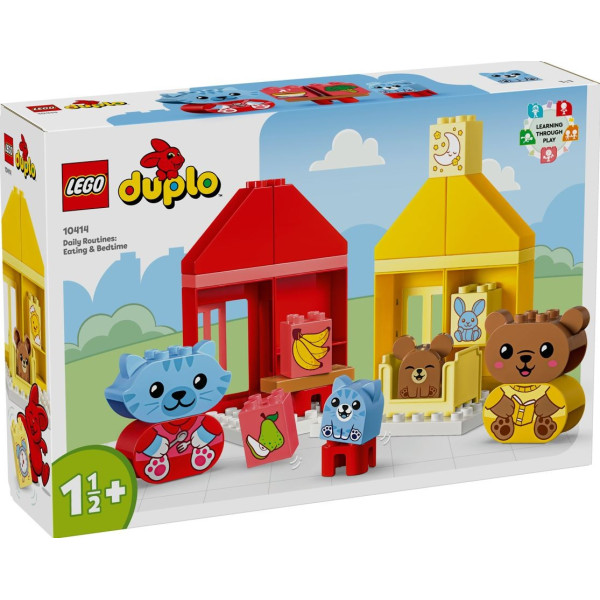 Klocki DUPLO 10414 Codzienne czynności: jedzenie i pora snu Klocki DUPLO 10414 Codzienne czynności: jedzenie i pora snu