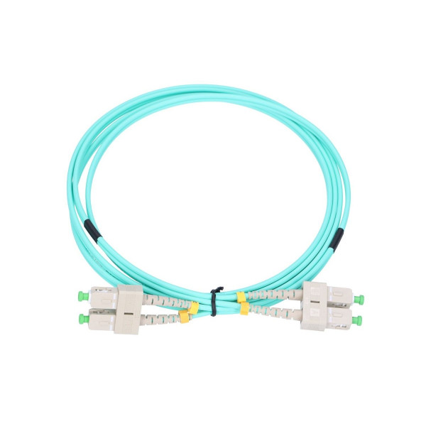 Patch cord SC/APC-SC/APC MM OM3 DUPLEX 3.0mm 2m Patch cord SC/APC-SC/APC MM OM3 DUPLEX 3.0mm 2m