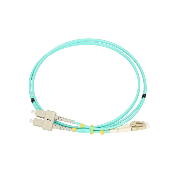Patchcord LC/UPC-SC/UPC MM OM3 DUPLEX 3.0mm 1m Patchcord LC/UPC-SC/UPC MM OM3 DUPLEX 3.0mm 1m