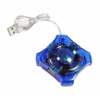 Hub Esperanza Star EA150B (4x USB 2.0, kolor niebieski)