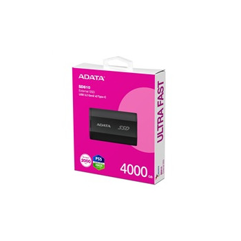 ADATA Externí SSD 4TB SD810 USB 3.2 USB-C, Černá