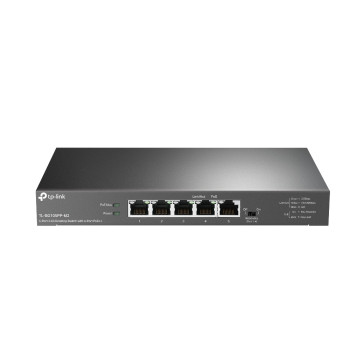 TP-Link TL-SG105PP-M2 łącza sieciowe Nie zarządzany Gigabit Ethernet (10 100 1000) Obsługa PoE Czarny