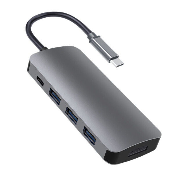 ProXtend USBC-MULTI1S stacja dokująca Przewodowa USB 3.2 Gen 1 (3.1 Gen 1) Type-C Szary ProXtend USBC-MULTI1S stacja dokująca Przewodowa USB 3.2 Gen 1 (3.1 Gen 1) Type-C Szary