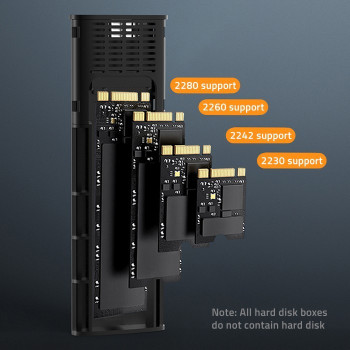 Obudowa kieszeń NV2271 na dysk M.2 SSD SATA NVMe USB-C 2TB