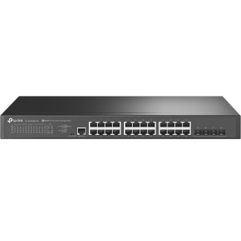 TP-Link TL-SG3428X-M2 łącza sieciowe Zarządzany L2+ 2.5G Ethernet (100 1000 2500) 1U Czarny