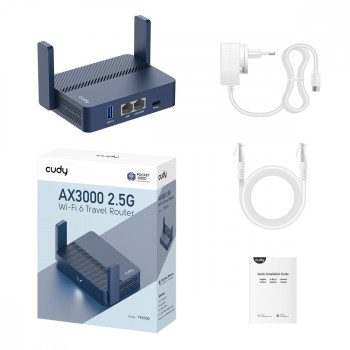 Router TR3000 VPN Travel AX3000